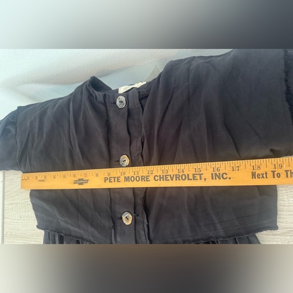 Andorine Girls Upscale Boutique Black Layered Dress NWT Size 12 - Picture 4 of 10